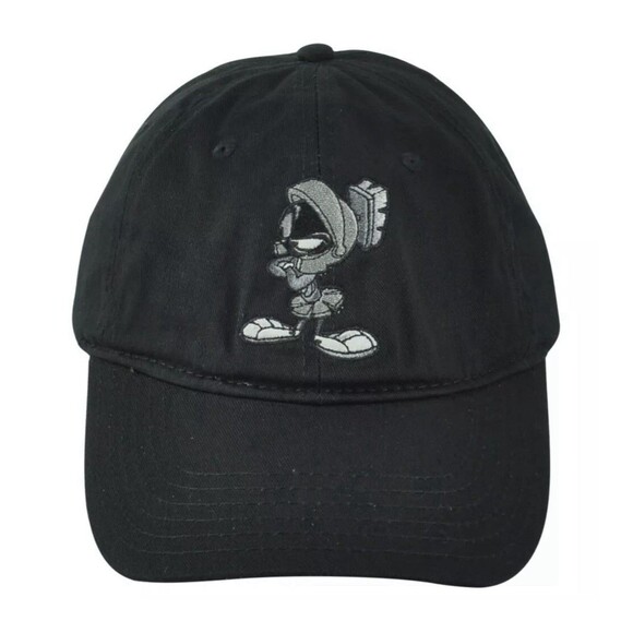 Other - Looney Tunes Black Marvin The Martian Cartoon Snapback Adults Unisex Hat Cap